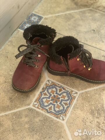 Детские осенние ботинки Детские осенние ботинки