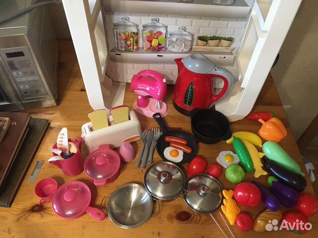 Игровая кухня Smoby Tefal и много аксессуаров