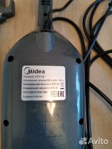 Пылесос Midea V 142 Пылесос Midea V 142