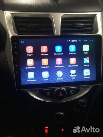 Магнитола Hyundai Solaris Android 10 новая