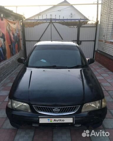 Nissan Sunny 1.3 AT, 1998, битый, 400 000 км