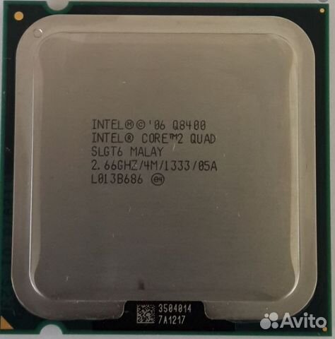Процессор Intel Core2 Quad Q8400 LGA775