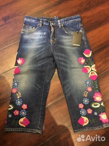 Джинсы, Капри dsquared2 новые оригинал