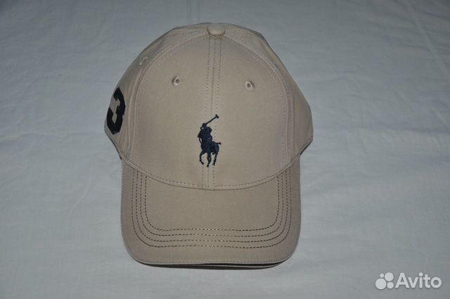 Кепка Polo Ralph Lauren кремовая Кепка Polo Ralph Lauren кремовая