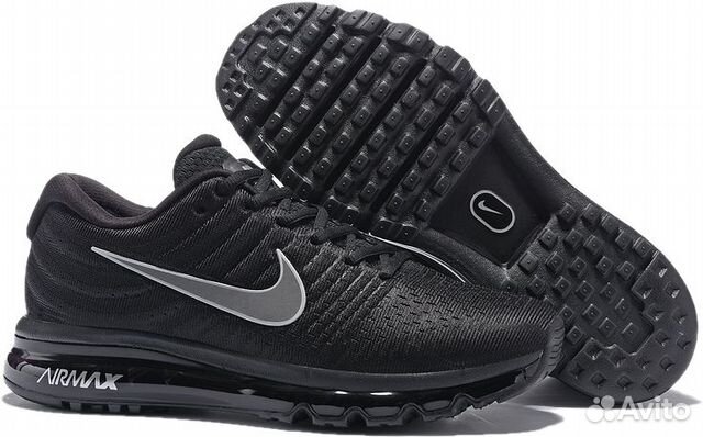 Nike Air Max 2017 All Black чёрные