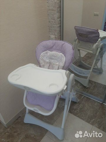Стульчик для кормления Happy Baby William Lilac Стульчик для кормления Happy Baby William Lilac