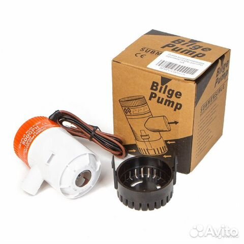 Помпа водооткачивающая SeaFlo трюмная 500 галлон/ч