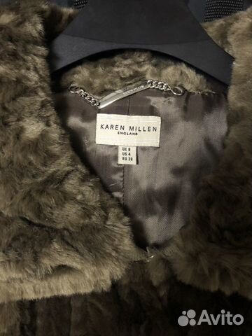 Полушубок из искусственного меха Karen Millen