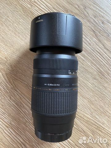 Объектив Tamron AF 70-300mm F/4-5.6 Di Macro 1:2 C Объектив Tamron AF 70-300mm F/4-5.6 Di Macro 1:2 C