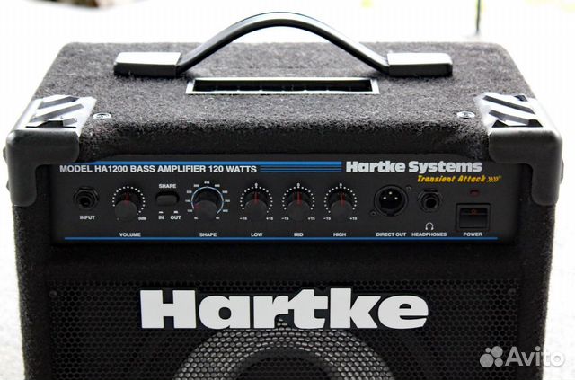 Комбоусилитель на 120 ватт Hartke kickback 10 Комбоусилитель на 120 ватт Hartke kickback 10
