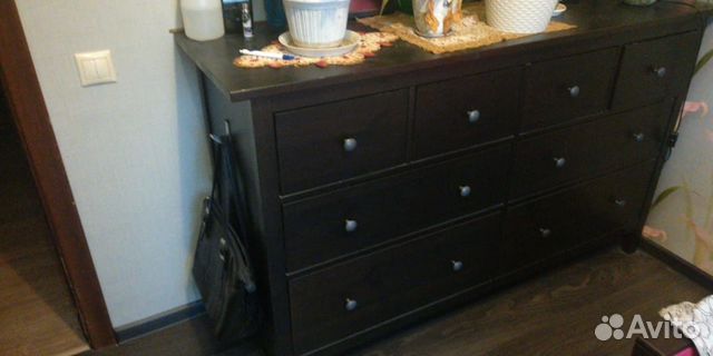 Хемнэс комод Икея черный Хемнэс комод Икея черный