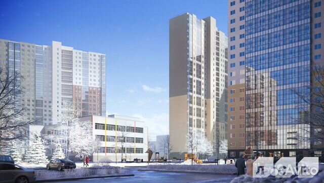1-к квартира, 25.4 м², 18/25 эт.