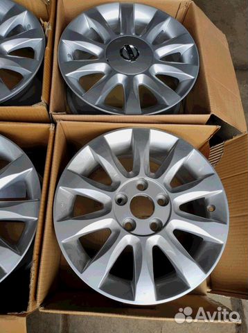 Диски новые литые R16 B на Nissan Renault