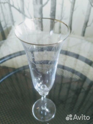 Бокалы для шампанского Bohemia Crystal 