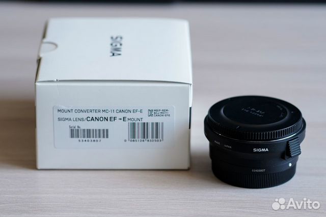 Адаптер Sigma MC-11 EF-Sony E (переходник) Адаптер Sigma MC-11 EF-Sony E (переходник)