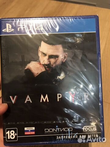 Игра для PS4 Vampyr (запечатанная)