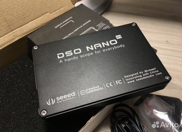 DSO Nano V3, осциллограф портативный