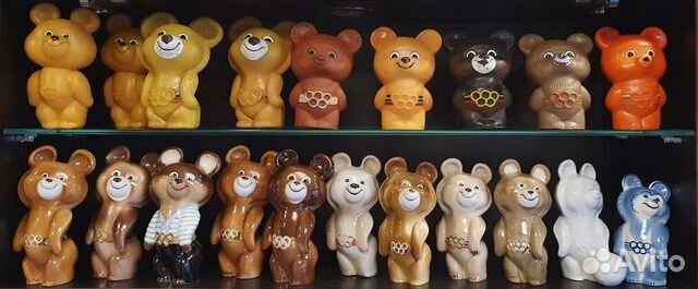 Коллекцию Олимпийских Мишек Олимпиада 80