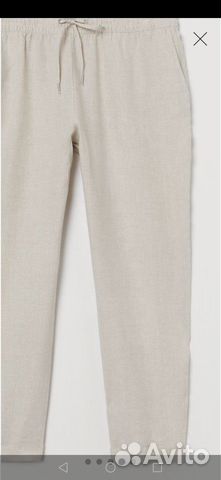 H&M+ брюки льняные H&M+ брюки льняные