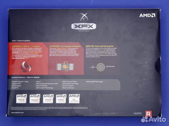 XFX AMD Radeon RX 590 Fatboy Core Edition, 8 гб XFX AMD Radeon RX 590 Fatboy Core Edition, 8 гб