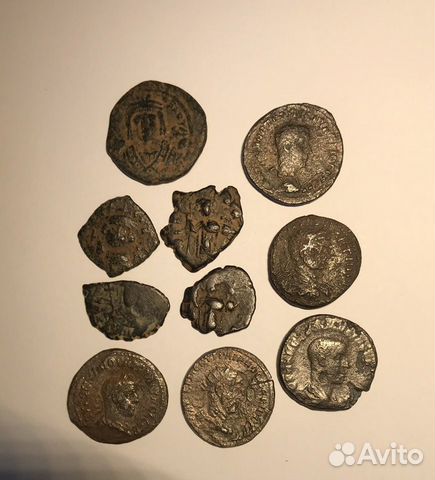 Тетрадрахмы Древнего Рима + Монеты Византии Тетрадрахмы Древнего Рима + Монеты Византии