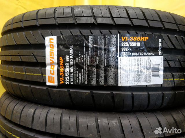Pезина 225/55 R19 летняя Ovation новая Pезина 225/55 R19 летняя Ovation новая