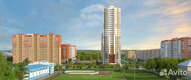 1-к квартира, 38.4 м², 17/30 эт. 1-к квартира, 38.4 м², 17/30 эт.
