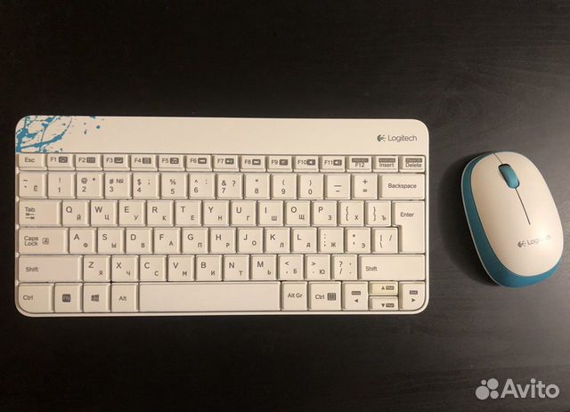 Беспроводная клавиатура + мышь Logitech MK240