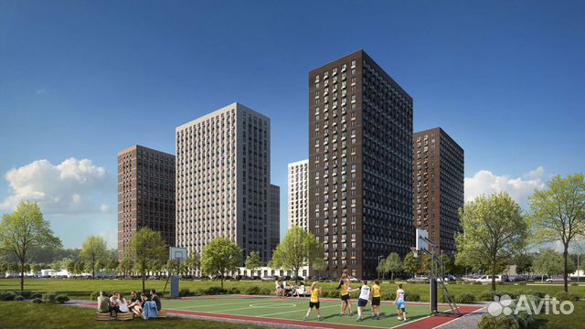 2-к квартира, 65.9 м², 4/25 эт.