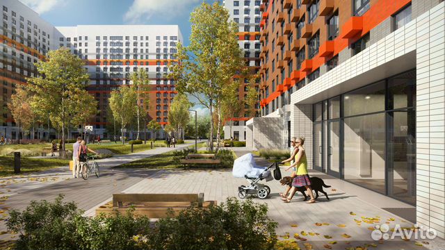 1-к квартира, 38.2 м², 22/33 эт.