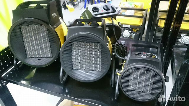 Тепловые пушки электрические (обогреватели) Denzel