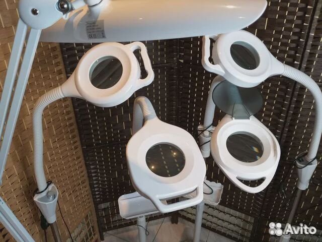 Лампа лупа для специалиста косметологии новая