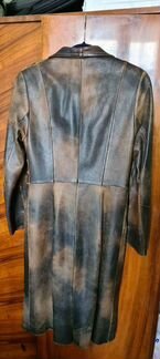 Плащ кожаный - р 42