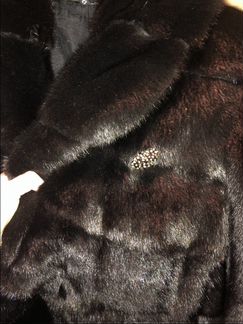Шуба норковая новая black nafa Black Glam