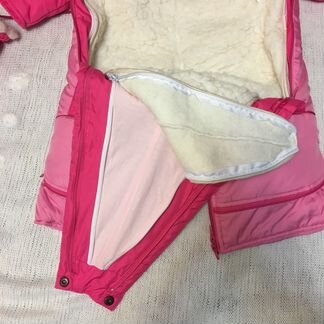 Детский зимний комбинезон-трансформер