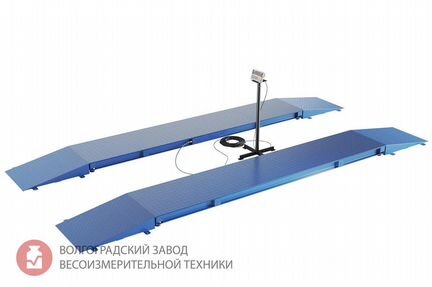 Весы автомобильные бесфундаментные вал-м 40 тонн