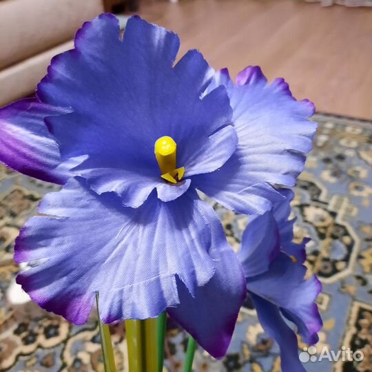 Искусственные цветы для декора орхидея, лилия