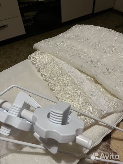 Бортики и балдахин в кроватку