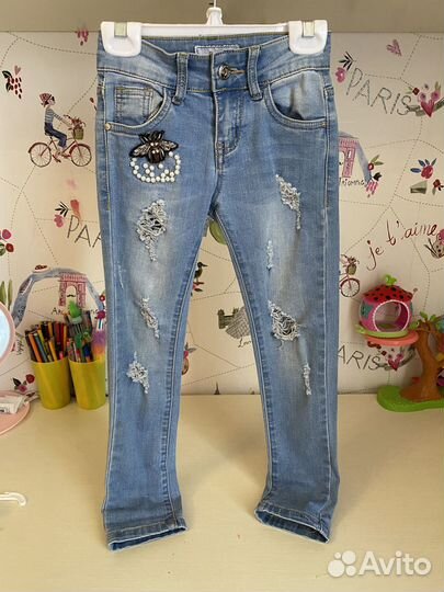 Джинсы для девочки
