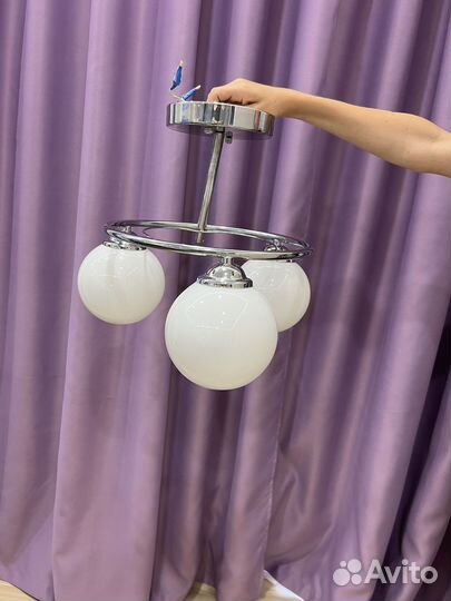 Люстра потолочная бу