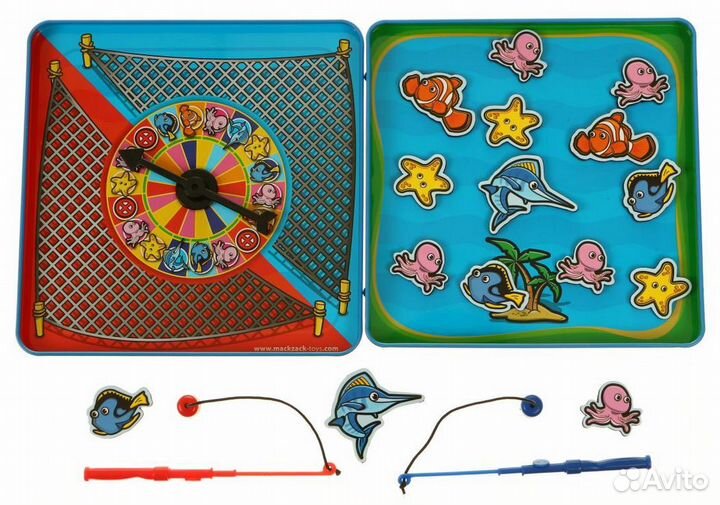 Магнитная рыбалка Игра настольная