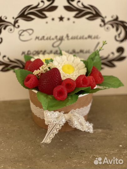 Мыло ручной работы букеты