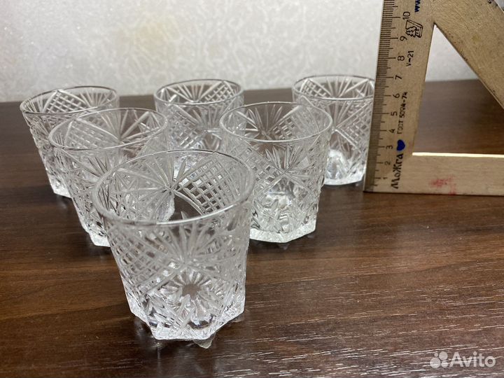 Стопки хрустальные СССР