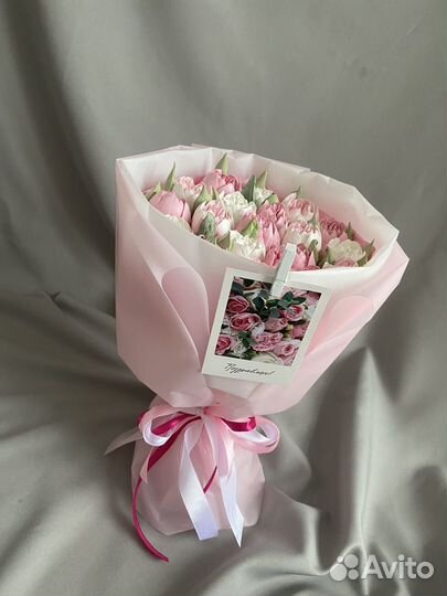 Зефирный букет подарок на выпусной учителю