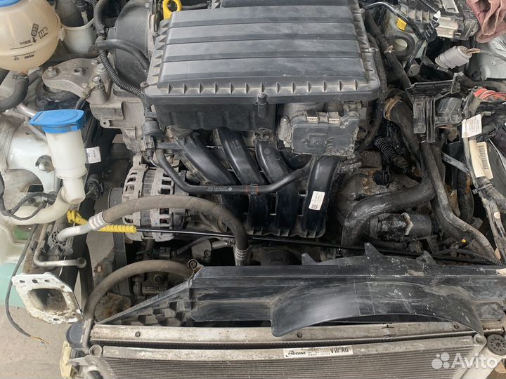 Двс Двигатель Volkswagen polo 1.6 CWV 90л.с