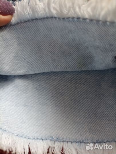 Джинсовые шорты для девочки (Новые)