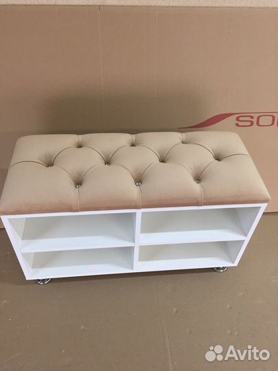 Банкетка пуфик обувница