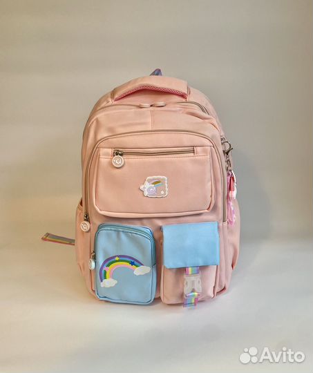 Новый школьный рюкзак для девочки