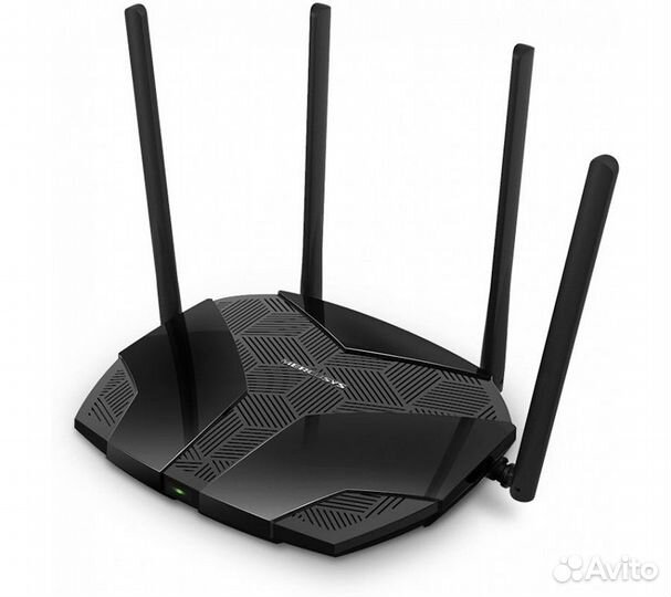 Wi-Fi роутер Mercusys MR1800X, черный