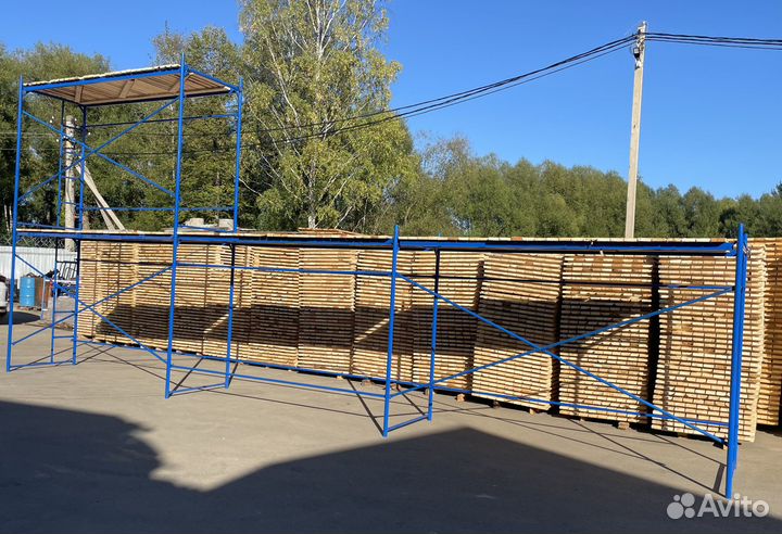 Строительные леса рамные